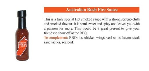 AustralianBushFireSauce